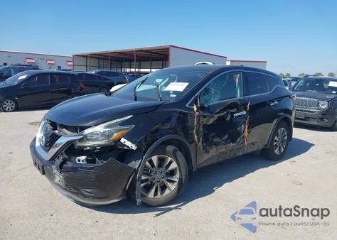 2018 Nissan Murano S из США, поврежденный, VIN 5N1AZ2MH7JN155859